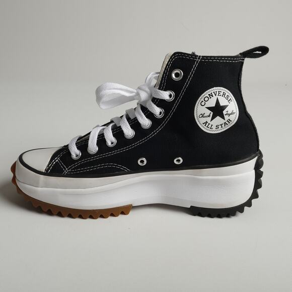 Converse Chuck Taylor Mens 6.5 Womens 8 Run Star Hike Platform Canvas Shoes - Picture 4 of 14